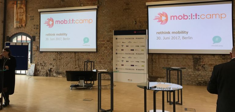 Vorhaben beim #mobltcamp 2017 in Berlin vorgestellt
